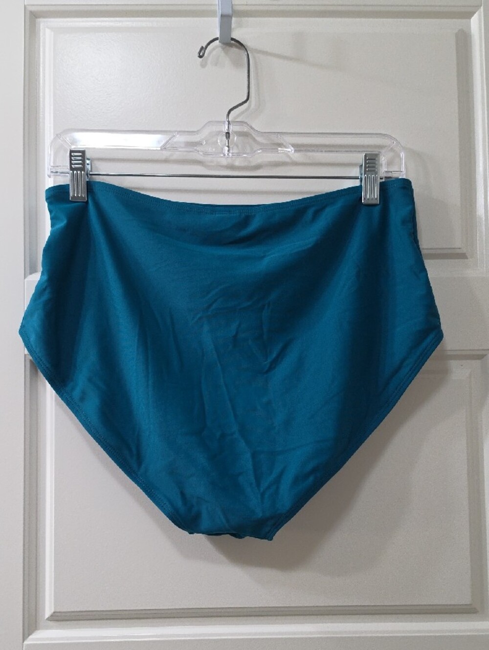 💙 Kate Kasin Teal Ruffle‑Strap Two‑Piece Swimsuit – Women’s - Large 💙 - Picture 6 of 7